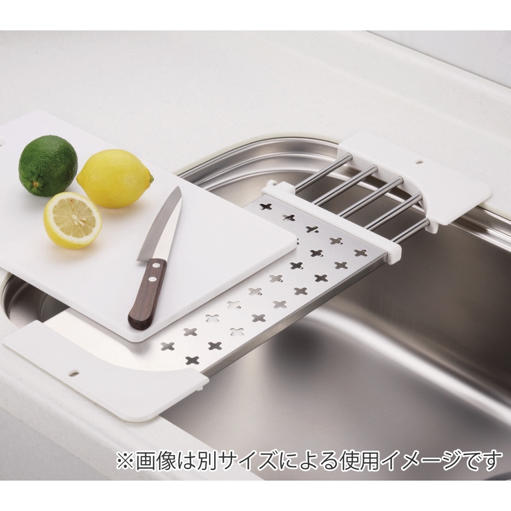 水切りラック アットアクア ステンレス製パイプ棚プレート | livingut | 詳細画像2 