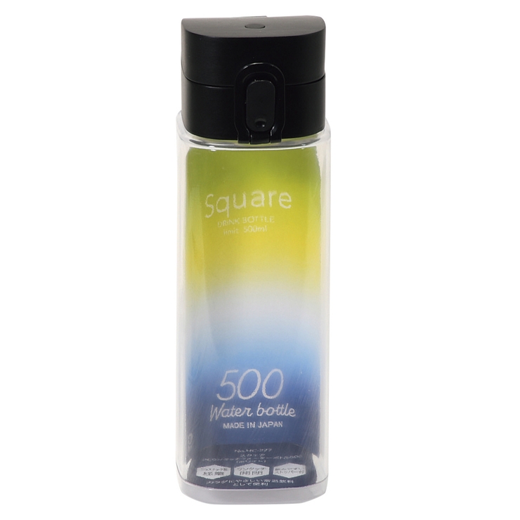 水筒 500ml スクエアPCワンタッチウォーターボトル | livingut | 詳細画像7 