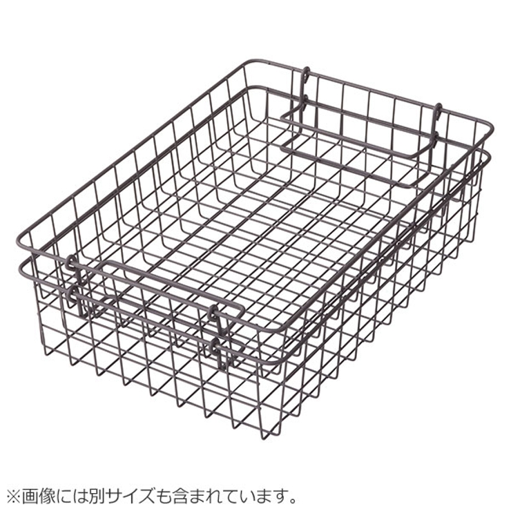 ワイヤーバスケット スタッキング M | livingut | 詳細画像5 