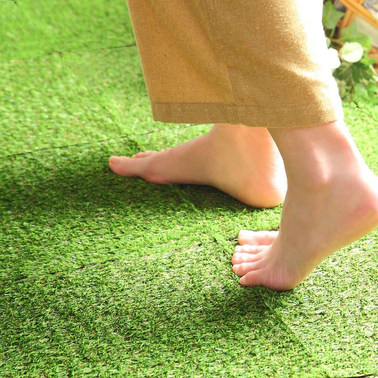 人工芝 ジョイントタイル 30×30cm | livingut | 詳細画像12 