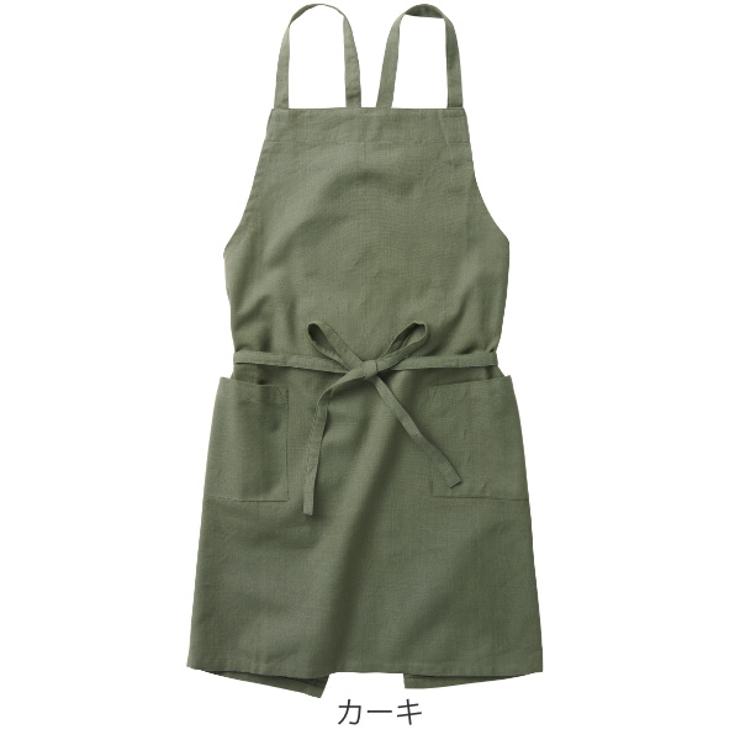 エプロン ソル 無地 | livingut | 詳細画像3 