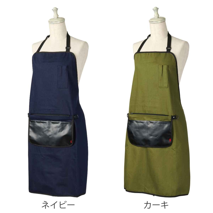 エプロン 綿100％ サコッシュエプロン | livingut | 詳細画像2 