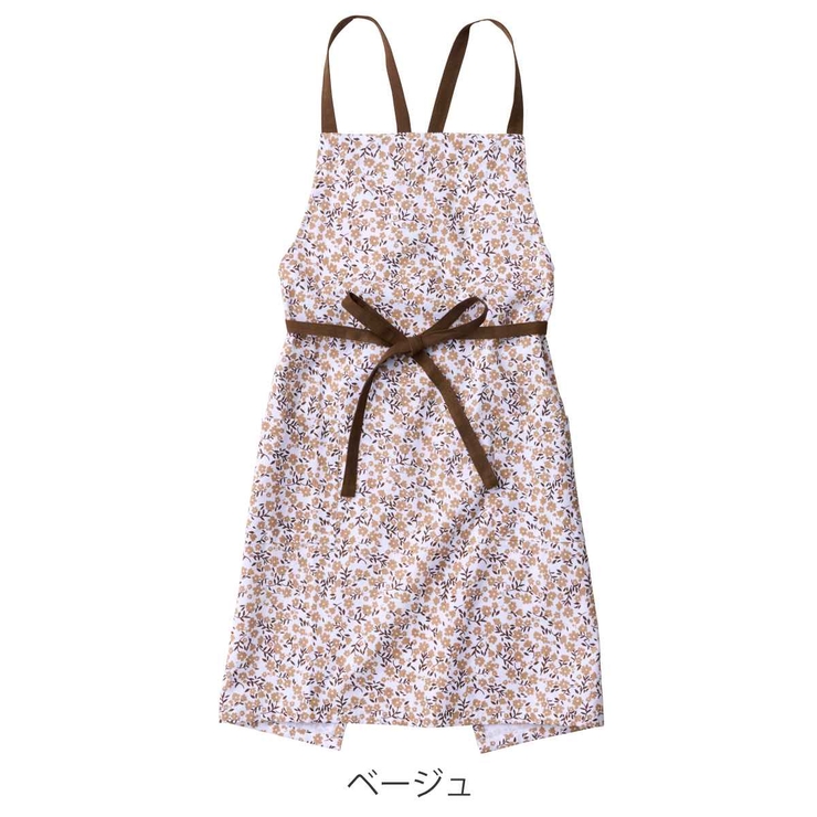 エプロン 花柄 バレッタ | livingut | 詳細画像3 