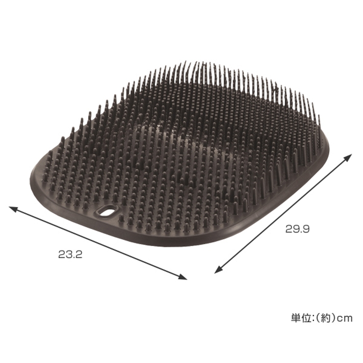 フットケアマット フットブラシ 足裏ブラシ | livingut | 詳細画像4 