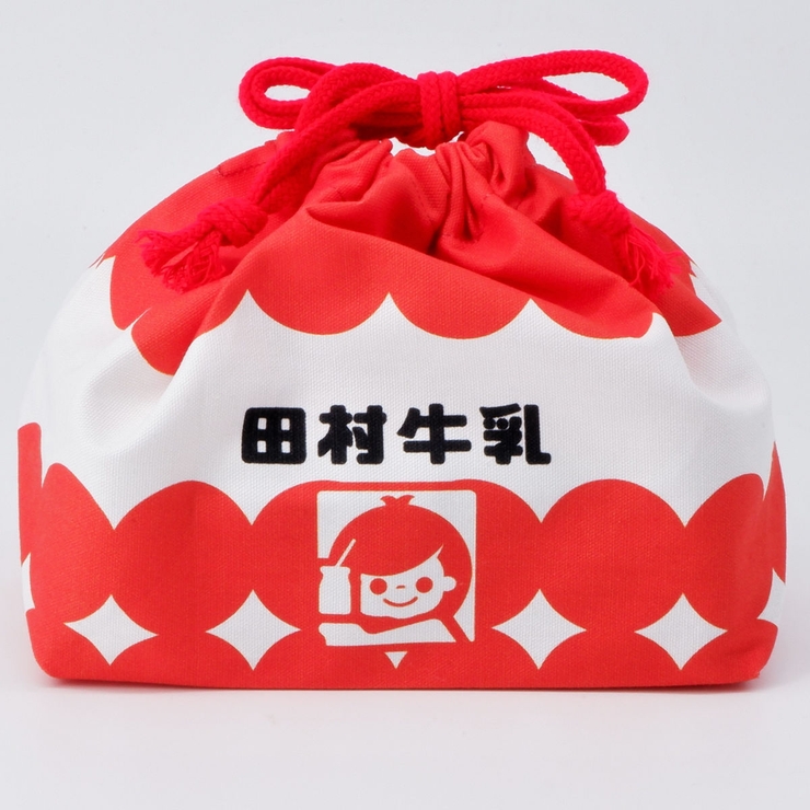 ランチバッグ 田村牛乳 巾着 | livingut | 詳細画像2 