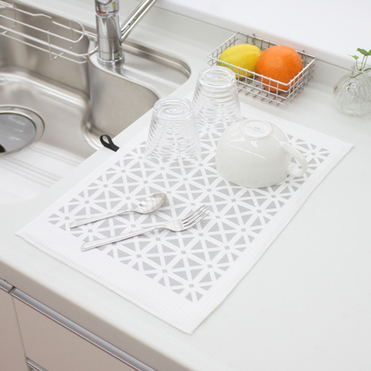 水切りマット 銀の抗菌水切りマット キリコ | livingut | 詳細画像9 