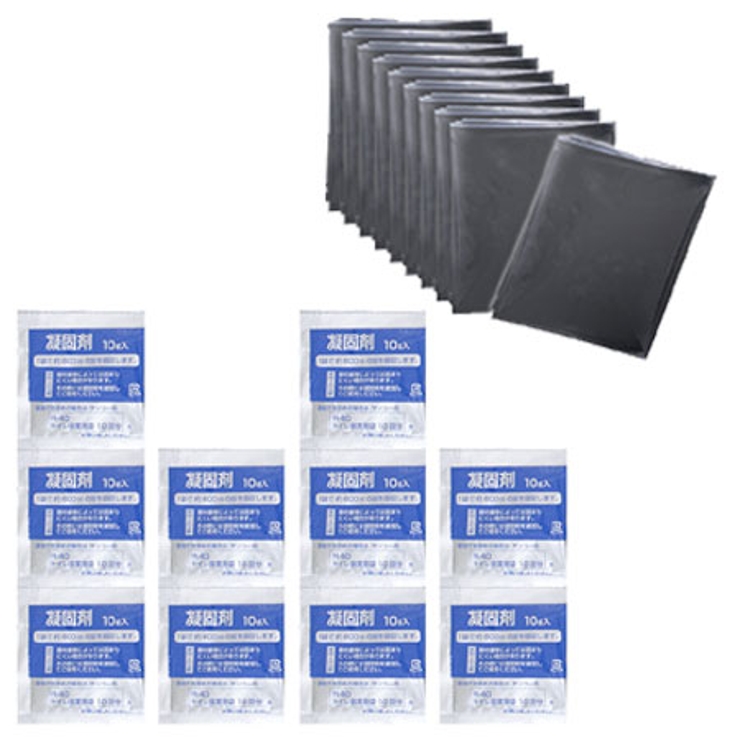 トイレ非常用袋 簡易トイレ 携帯トイレ | livingut | 詳細画像4 