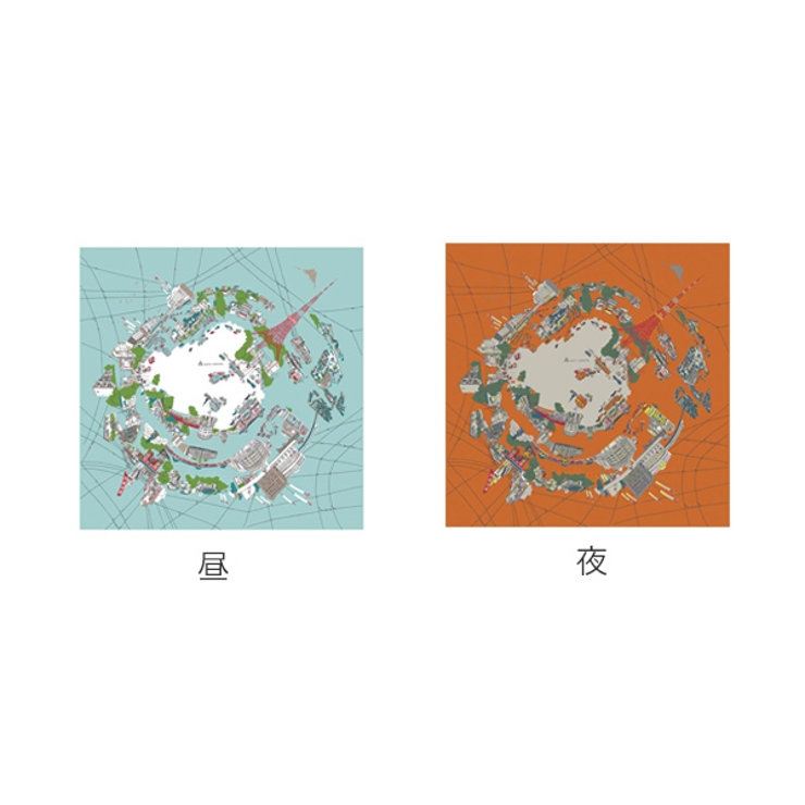 風呂敷 97cm 浅山美里 | livingut | 詳細画像2 