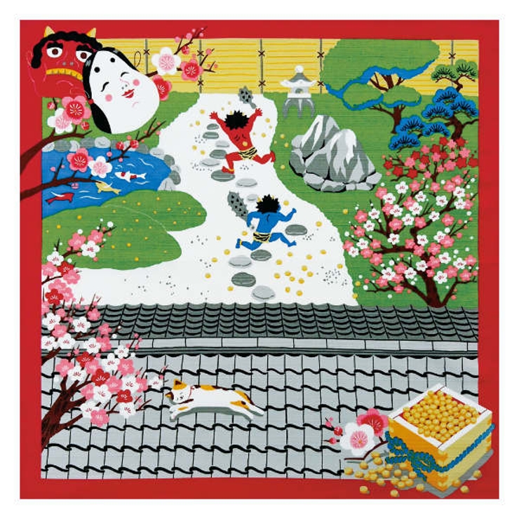 風呂敷 ランチクロス お弁当 | livingut | 詳細画像2 