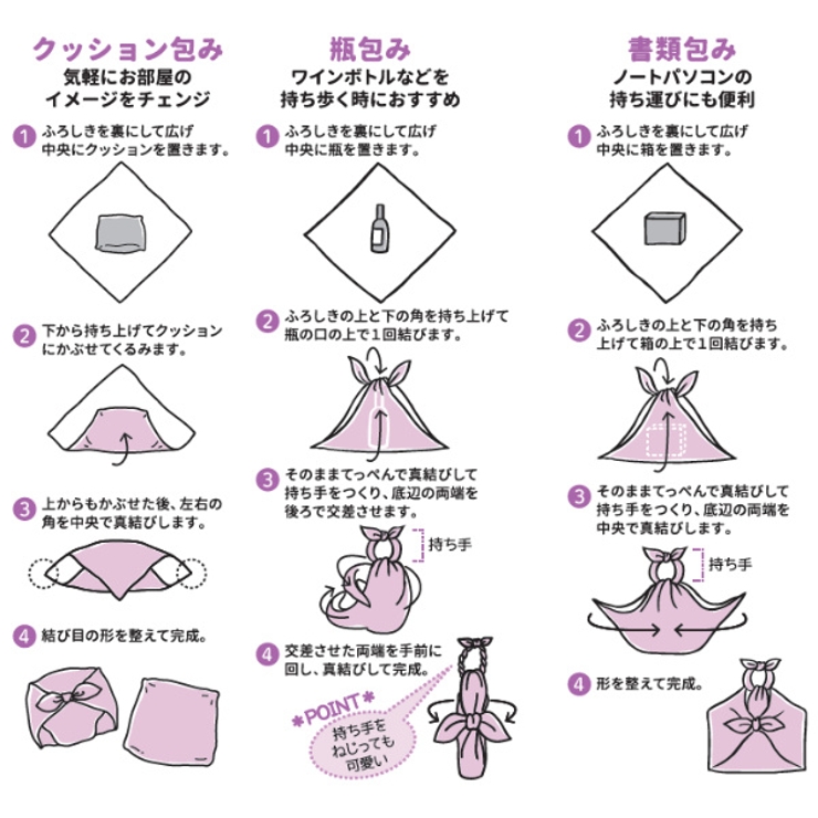 風呂敷 75cm 中判 | livingut | 詳細画像19 