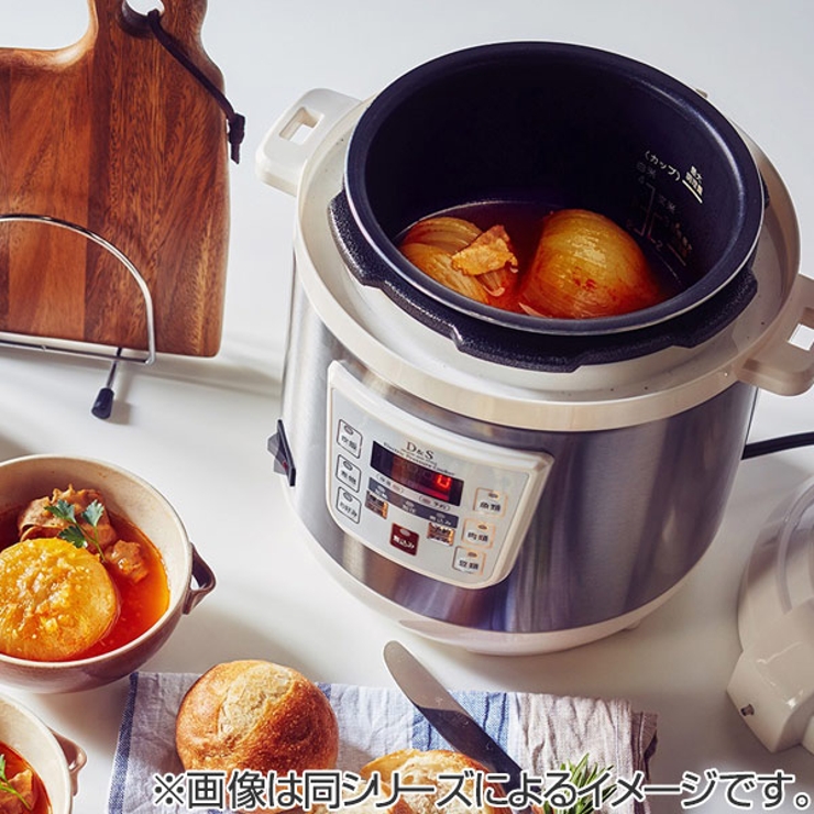 D＆S 家庭用マイコン電気圧力鍋 4[品番：KRFH0005396]｜livingut