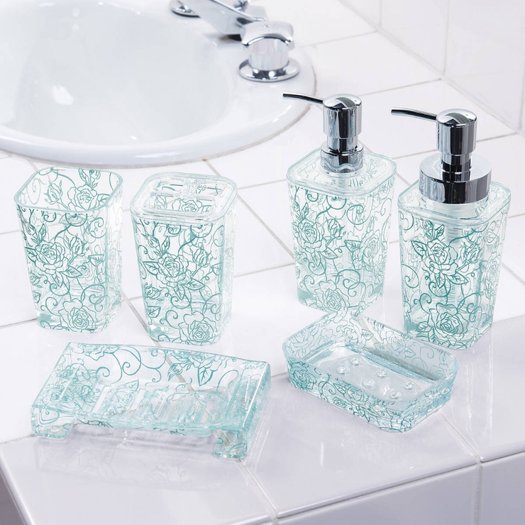 ディスペンサー クリアローズ ソープボトル | livingut | 詳細画像7 