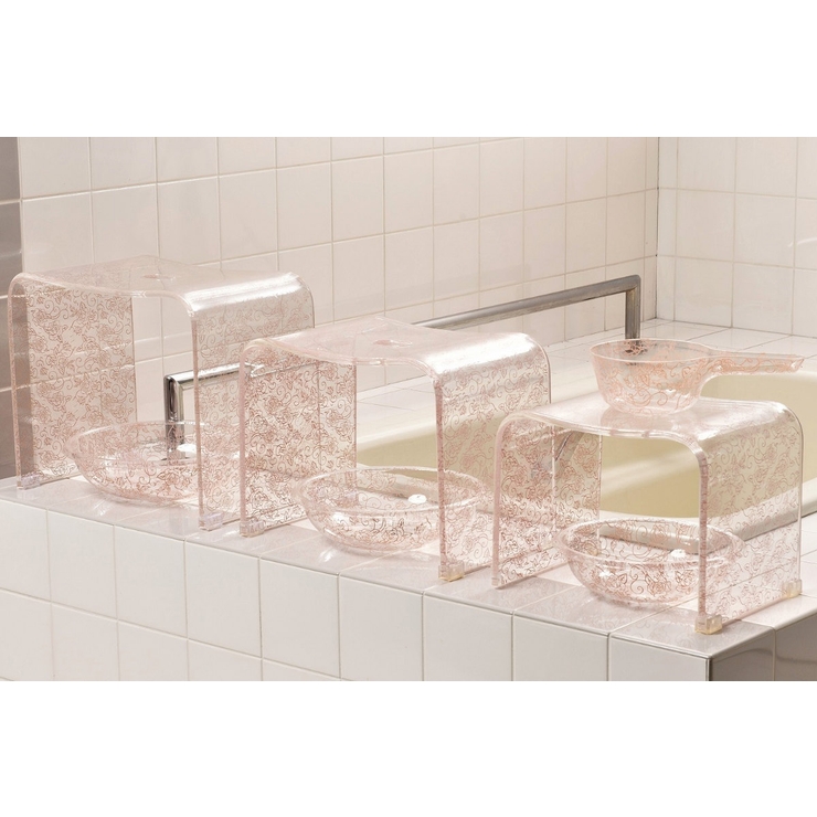 湯おけ 洗面器 クリアローズ | livingut | 詳細画像4 