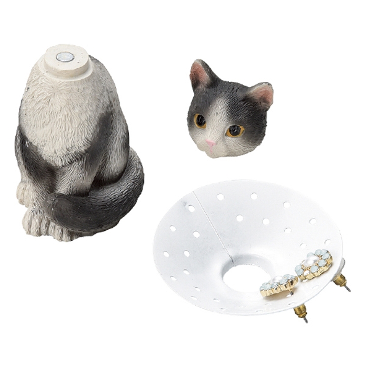 アクセサリースタンド ピアスホルダー 猫 | livingut | 詳細画像7 