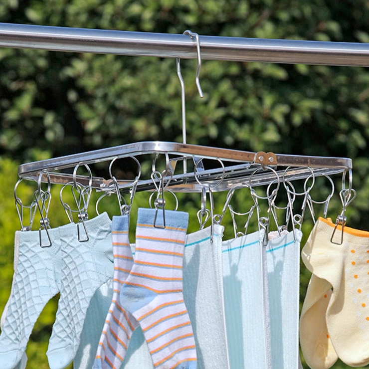 洗濯ハンガー ステンレス 角ハンガー | livingut | 詳細画像3 