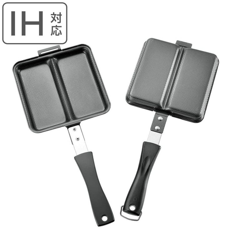 ホットサンドメーカー IH対応 鉄製 | livingut | 詳細画像1 