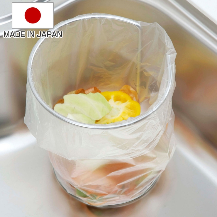 生ごみスタンド キッチンポリ袋用生ごみスタンド ステンレス | livingut | 詳細画像1 