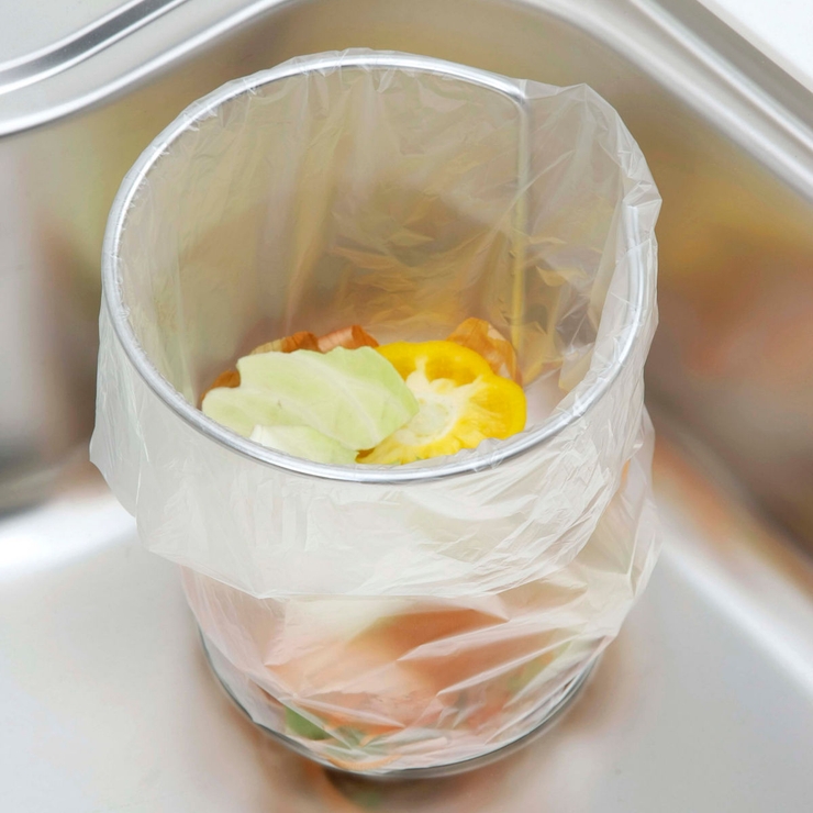 生ごみスタンド キッチンポリ袋用生ごみスタンド ステンレス | livingut | 詳細画像3 