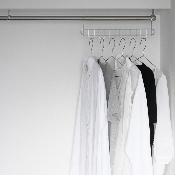 洗濯ハンガー ハンガーホルダー スリムハンガー6連 | livingut | 詳細画像13 
