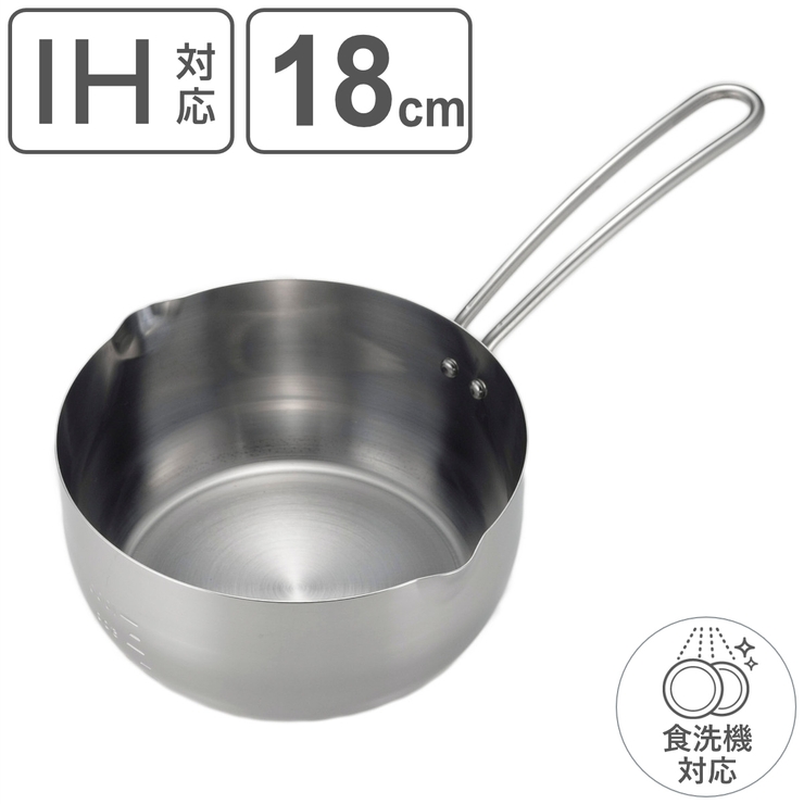 雪平鍋 18cm IH対応 | livingut | 詳細画像1 