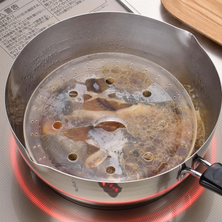 落とし蓋 ママクック 煮込み具合が見える落とし蓋 | livingut | 詳細画像3 