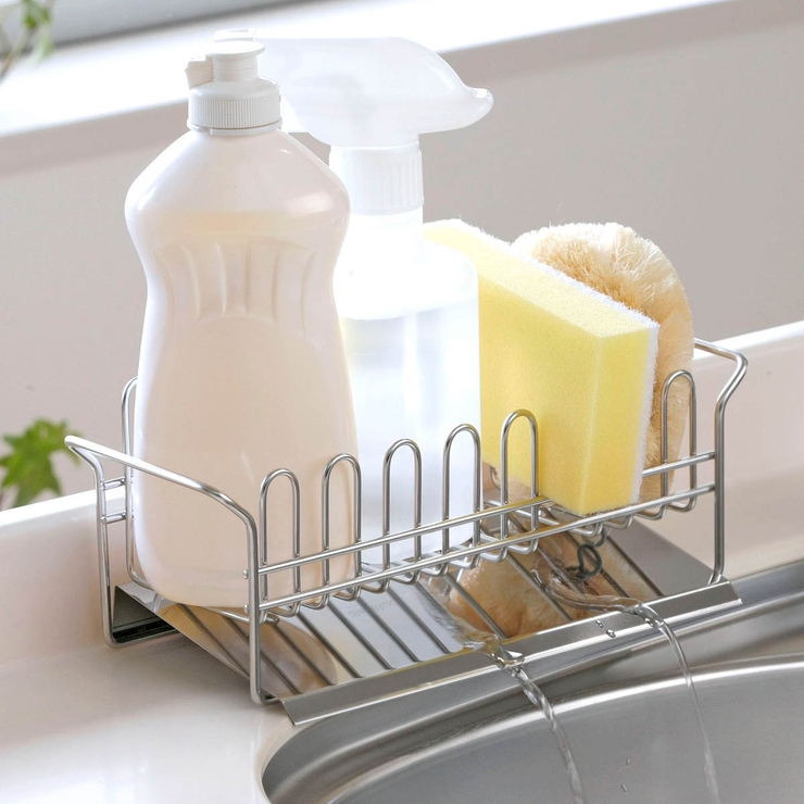 スポンジラック TSUBAME 水が流れる洗剤スポンジラック | livingut | 詳細画像18 