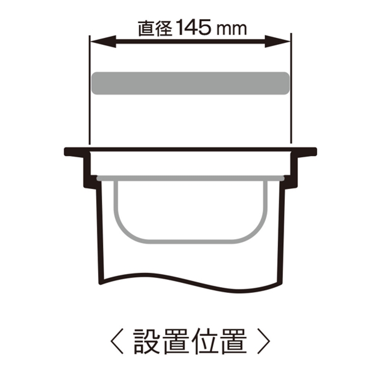 菊割れゴム 流し用 取り換え用 | livingut | 詳細画像2 