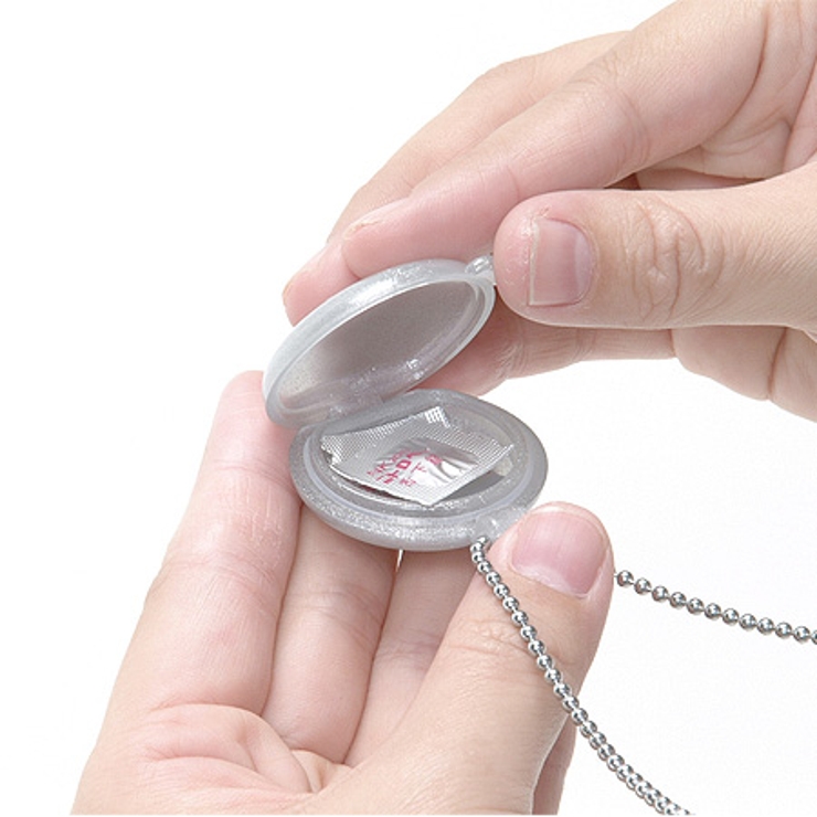 薬ケース くすり携帯ペンダントケース ライフエイド | livingut | 詳細画像2 