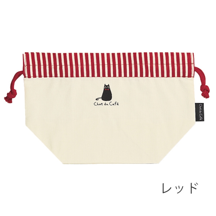 ランチバッグ ランチ巾着 chat | livingut | 詳細画像2 