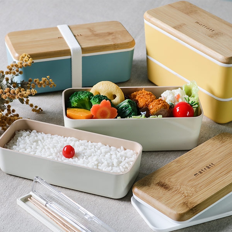 ラボクリップ 弁当箱 コウメ わっぱ風ランチボックス おおしかっ 