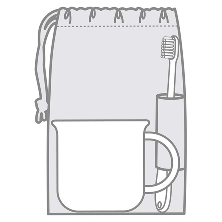 コップ袋 巾着 トリコ | livingut | 詳細画像5 