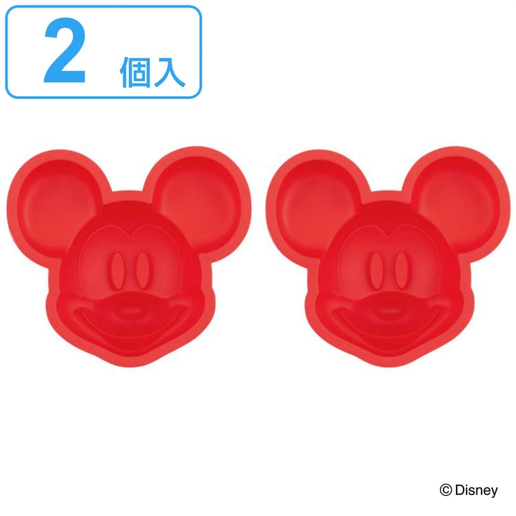 ケーキ型 2個入り ミッキーマウス | livingut | 詳細画像1 