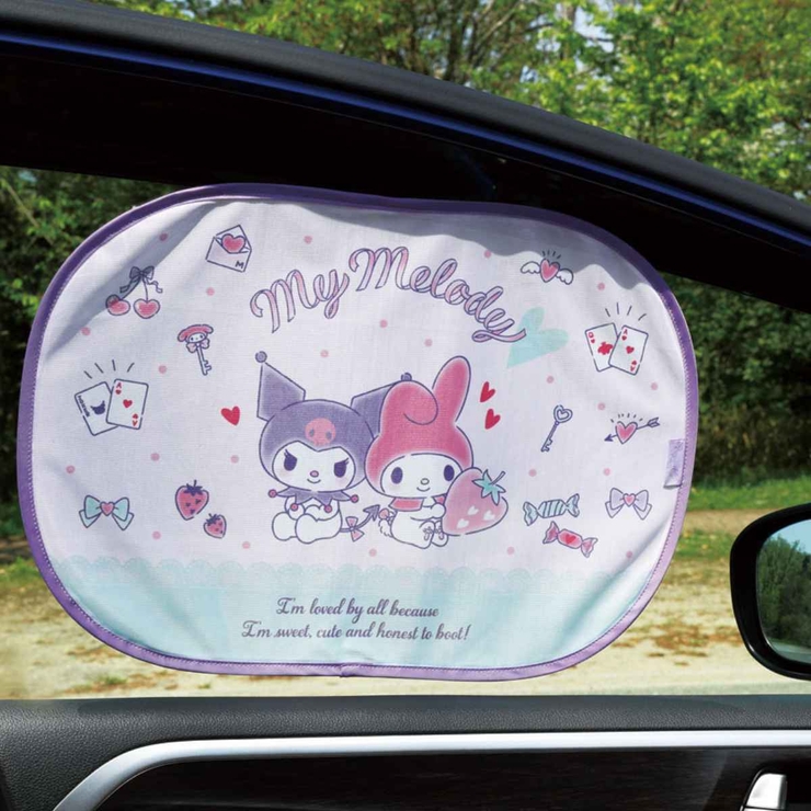 車用 貼り付くサンシェード マイメロディ | livingut | 詳細画像1 