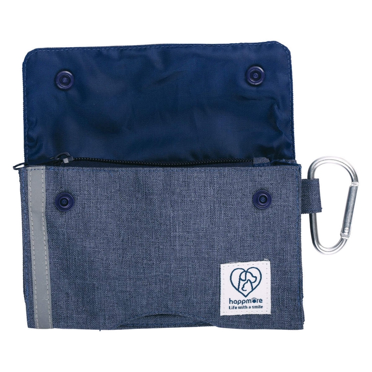 レジ袋ケース ウェットシート入れ付き ネイビー | livingut | 詳細画像3 