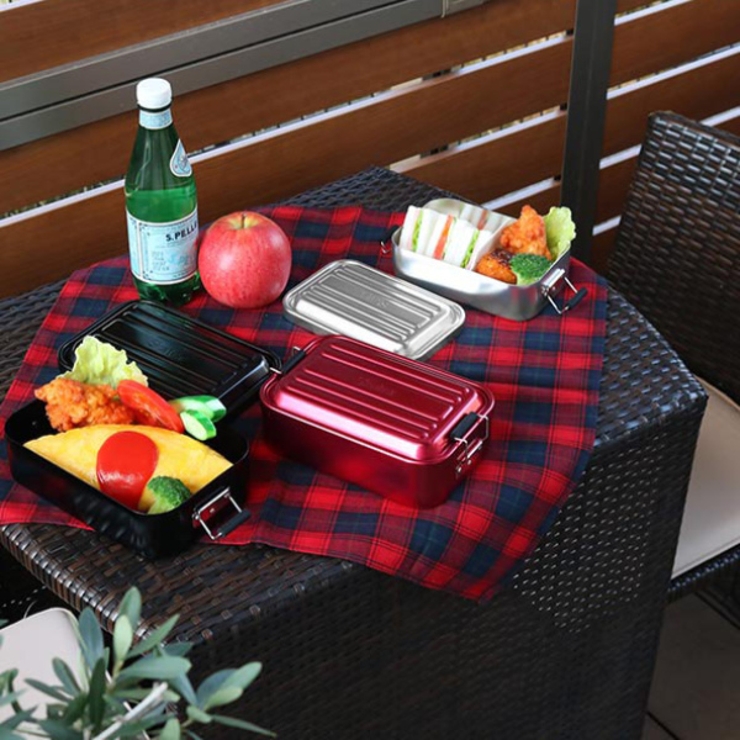 お弁当箱 1段 アルミ | livingut | 詳細画像5 