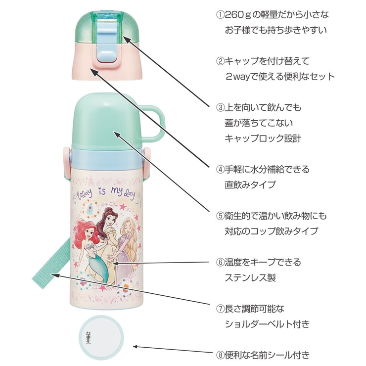 水筒 キッズ 420ml | livingut | 詳細画像9 