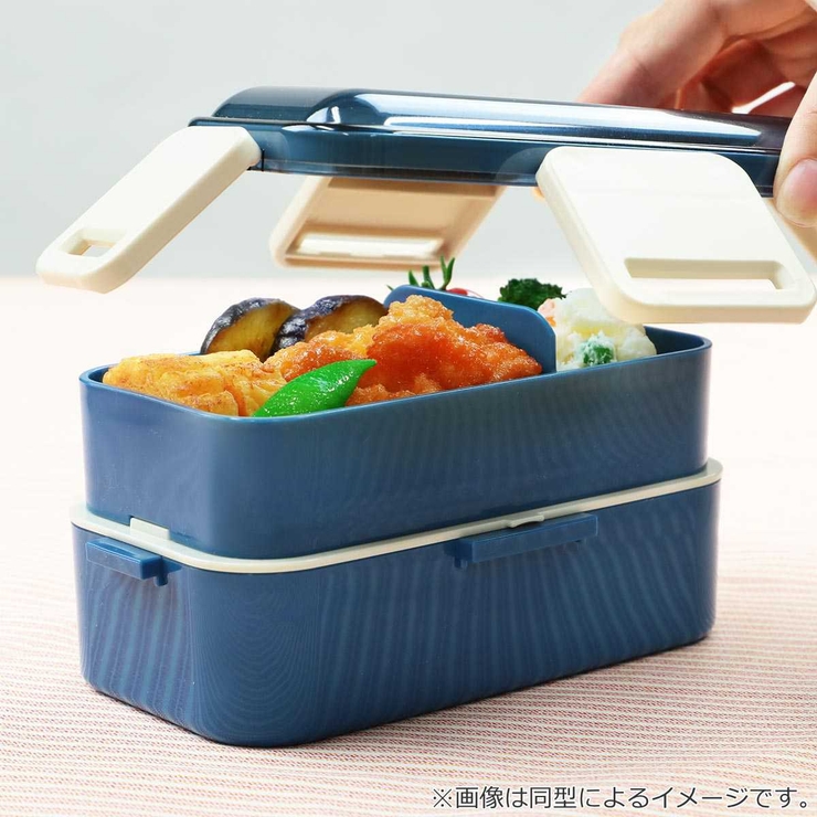 お弁当箱 抗菌2段ふわっと弁当箱 2段 | livingut | 詳細画像11 