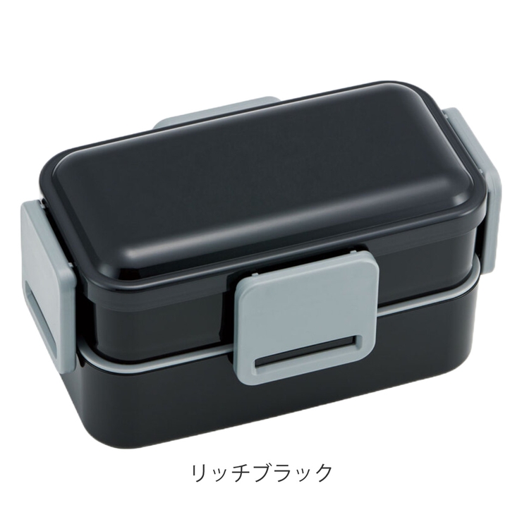 お弁当箱 抗菌2段ふわっと弁当箱 2段 | livingut | 詳細画像2 