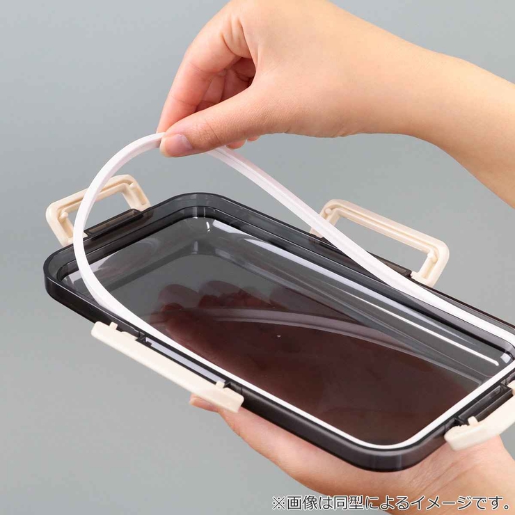 お弁当箱 抗菌ふわっと弁当箱 L | livingut | 詳細画像16 