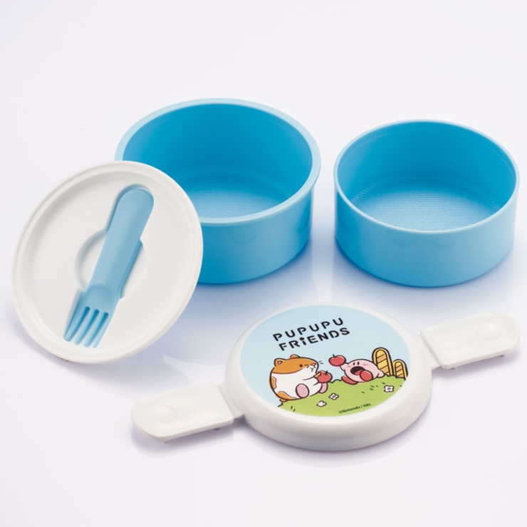 お弁当箱 抗菌丸型ランチボックス 2段 | livingut | 詳細画像3 