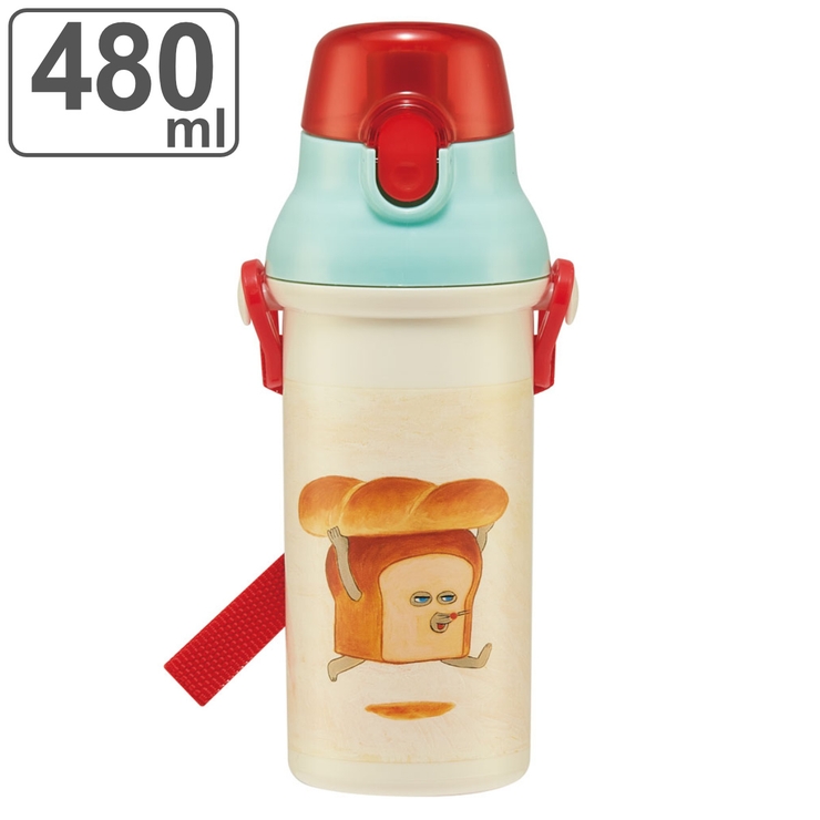 水筒 480ml 抗菌直飲プラボトル | livingut | 詳細画像1 