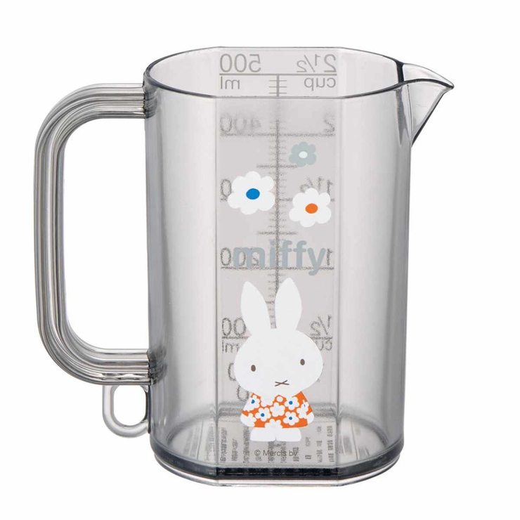計量カップ 500ml ミッフィーモノトーン | livingut | 詳細画像1 