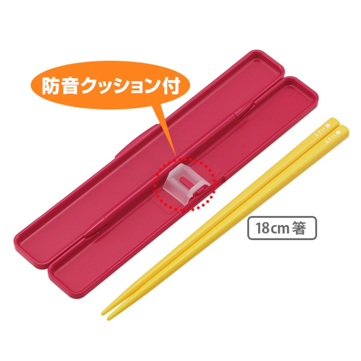 箸＆箸箱セット チコちゃんに叱られる 音の鳴らないクッション付 | livingut | 詳細画像2 