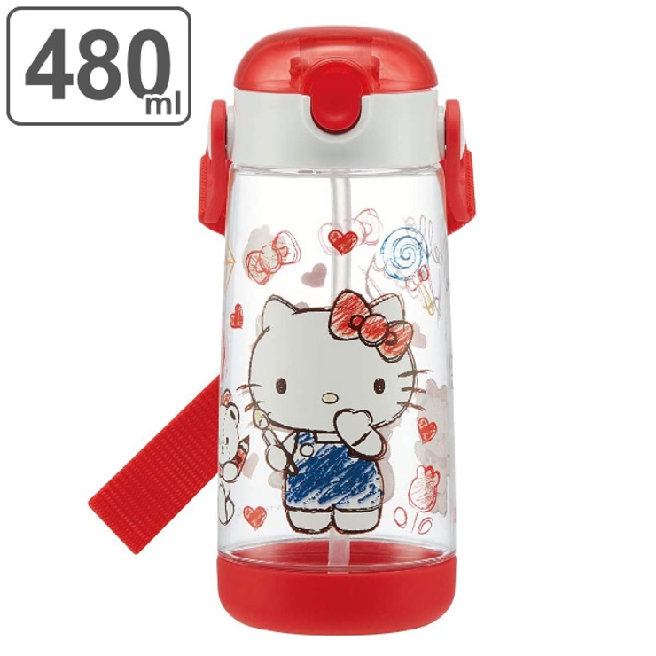 水筒 ストロー ワンプッシュ | livingut | 詳細画像1 