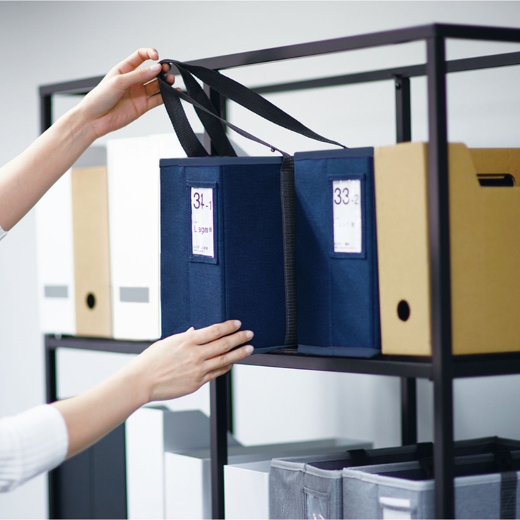 キャビネットバッグ １２ｃｍ幅 Ａ４ファイル対応 | livingut | 詳細画像11 