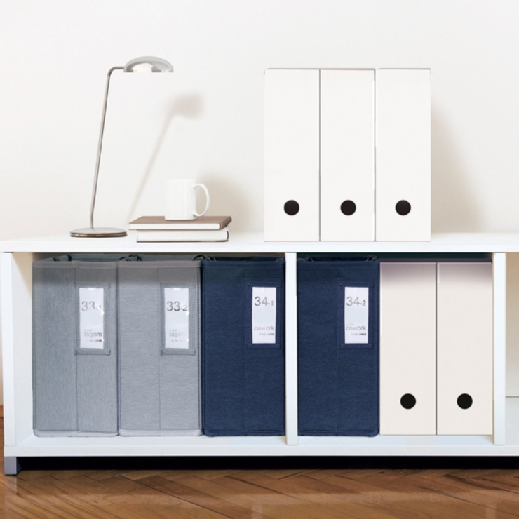 キャビネットバッグ １２ｃｍ幅 Ａ４ファイル対応 | livingut | 詳細画像10 