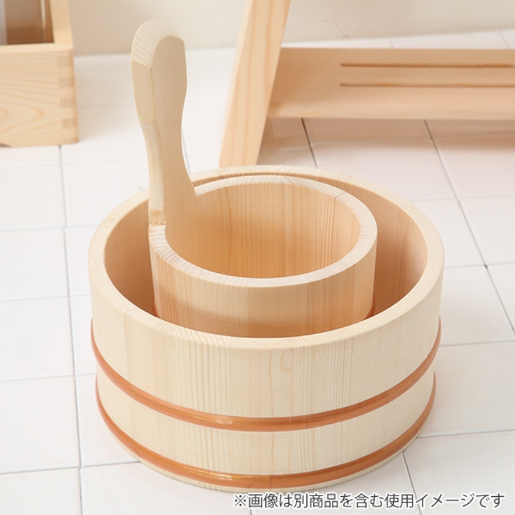 木製手桶 ゆ 片手湯桶 | livingut | 詳細画像10 