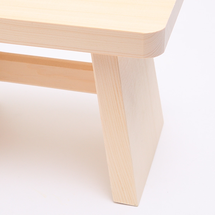 木製風呂椅子 高さ18cm ゆ | livingut | 詳細画像5 