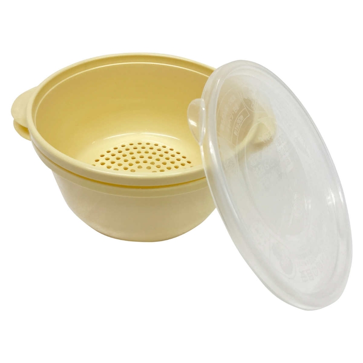 電子レンジ 調理器具 お皿になるレンジでヘルシー蒸し野菜 | livingut | 詳細画像2 