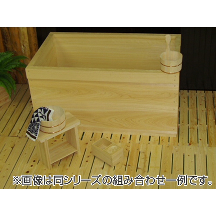 風呂椅子 風呂イス 桧風呂椅子特大 | livingut | 詳細画像5 